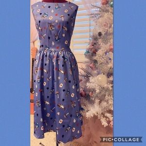Lindy Bop Alice in Wonderland Swing Dress